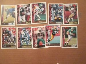 1995 Bowman Football Lot 116 mit Stars & Rookies ideal für Set Builders - Bild 1 von 2