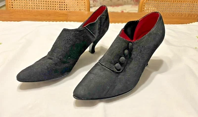 Rush Hour Express Womens Black Suede Heels - 8B - Image 1 of 4