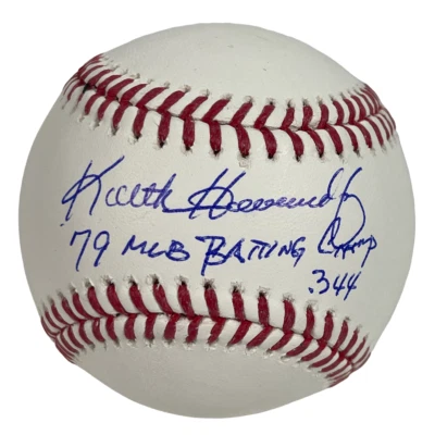 Keith Hernandez Signed ROMLB Baseball w/ 79 MLB Batting Champ JSA COA - Image 1 of 3