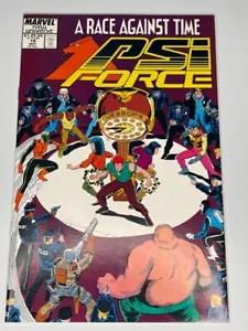 PSI-Force #19 1988 Fumetto vintage Marvel Comics - Foto 1 di 2