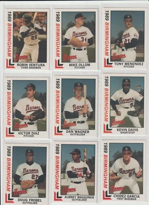 1989 年 BIRMINGHAN BARONS 最佳卡 小联盟 30 张卡 球队套装 完整 近乎完好 — 第 1/4 张图片