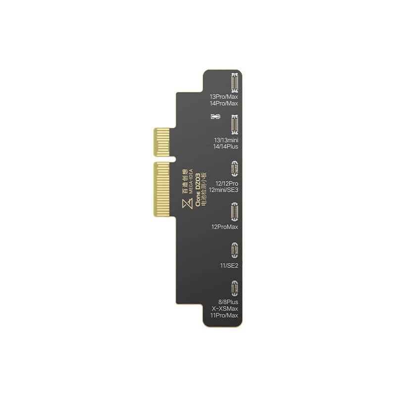 QianLi Mega Idea Clone-DZ03 Battery Board for Apple iPhones 8 to 14 Series - Image 1 of 1