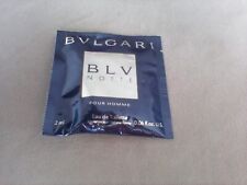 3 x Bvlgari BLV notte edt 2ml, edT 3x 2ml  vial sample Rare & Discontinued