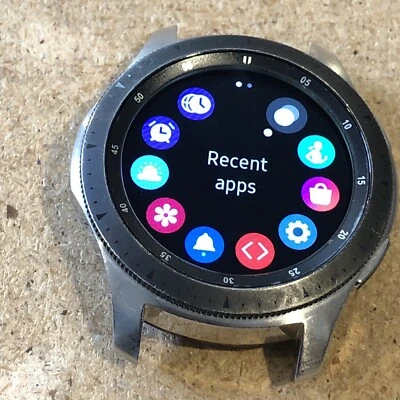 Samsung Galaxy Watch SM-R800 46mm w Heart Rate Monitor Smartwatch Only, No Band - Image 1 of 4