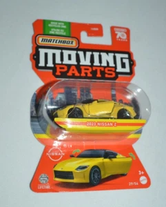 MATCHBOX 2023 MOVING PART 29/54 - 2023 NISSAN Z YELLOW - Picture 1 of 4