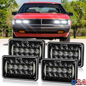 Newest 4PC 4x6" inch Hi-Lo Beam Led Headlights for Toyota Celica 1979-1981 - Bild 1 von 12