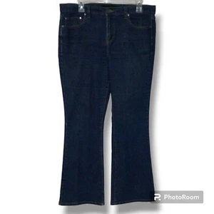 Calvin Klein Flare Jeans-Size 21/12-Medium Wash-Mid Rise-Normcore-Classic- - Picture 1 of 10