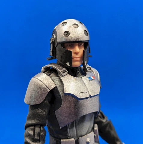 Star Wars ISB Agent Kallus Armor 1:12 6" scale Black Series custom 3d print kit Cover