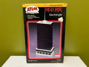Vintage Atlas N Scale Model High Rise Series Rectangle NO. 2837 - Picture 1 of 4