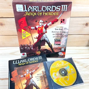 Warlords III Reign of Heroes Vintage Big Box PC Spiel komplett mit Bedienungsanleitung neuwertig - Bild 1 von 10