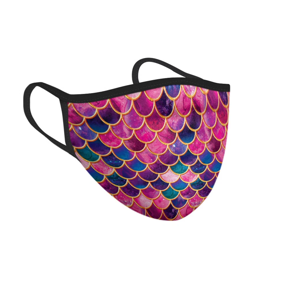 Washable Breathable Reusable Polyester Cotton Cloth Face Mask Cover for Adult - Изображение 1 из 1