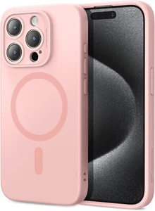 ESR for iPhone 15 Pro Case with MagSafe, Supports Magnetic Charging, Slim Cloud - Photo 1 sur 8