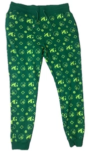 Pantalones de chándal con monograma Sniper Gang AOP para adultos talla 2XL bolsillos de algodón rap - Imagen 1 de 7