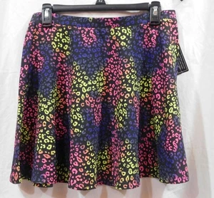 NWT-Jr.Knit Skater Skirt from No Boundaries-Blk/Multi Animal Print- Sz L (11/13) - Picture 1 of 2