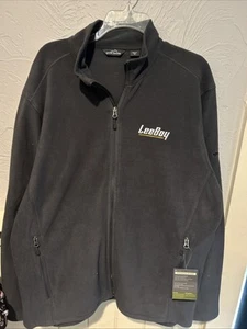 Neu mit Etikett Eddie Bauer LeeBoy Fleece-Sweatshirt mit durchgehendem Reißverschluss grau Herren Größe XL - Bild 1 von 7