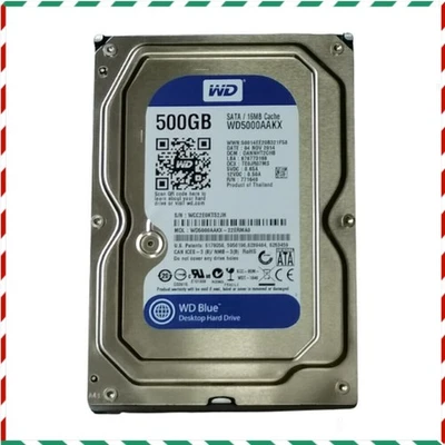 Western Digital 500GB WD5000AAKX 7200 RPM SATA 3.5" Desktop HDD Hard Disk Drive - Image 1 of 4
