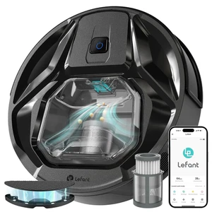 M320 Cordless Robot Vacuum Cleaner and Mop, 6000Pa ,210 Mins Runtime,Self-Chargi - Picture 1 of 16