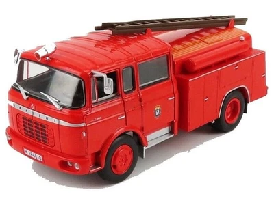 IXO, BERLIET GAK 17 1960 FTP Pompiers, échelle 1/43, G190E008 - Photo 1/2