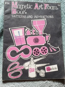 Mangelsens Magnetic Art Foam Book Patterns Instructions 1971 - Bild 1 von 10