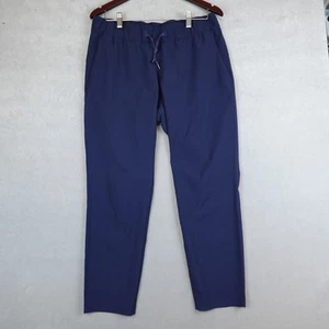Lululemon Pants Womens 10 Midnight Navy On The Fly Jogger Travel Woven - Picture 1 of 10