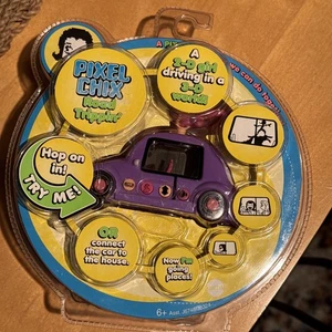 Pixel Chix Road Trippin PURPLE car Mattel New In Package 2005 1st Edition - Picture 1 of 3
