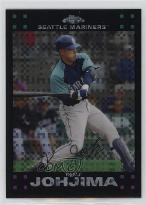 2007 Topps Chrome X-Fractor Kenji Johjima #129 - Image 1 of 2