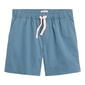J Crew Factory Crewcuts Tech Drawstring Dock Short Boys Size 12 Seaside Blue - Picture 1 of 5