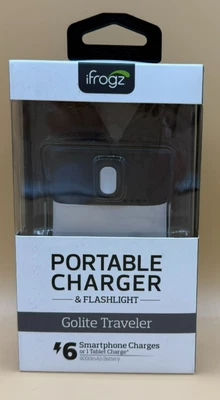 Banco de alimentación y linterna cargador de teléfono portátil iFrogz Gofuel 9000 mAh Foto 1 de 4