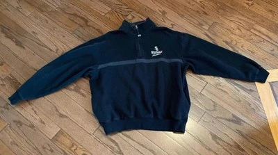 Boston Red Sox MLB Antigua Chaqueta de Bombardero Negra Polar Para Hombre L Serie Mundial 05 Foto 1 de 4