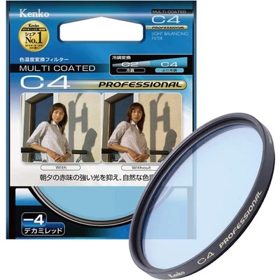 KENKO Lens Filter MC C4 Professional 46mm Color Temperature Conversion 146453 - Image 1 of 3