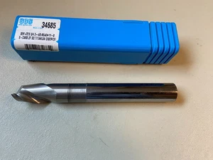 Kyocera SGS 34685 3/4 x 3/4 2 Flute 47E Square End Mill Titanium Diboride 6 Inch - Picture 1 of 4