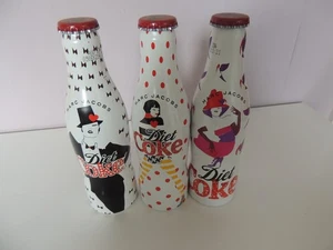 Coca Cola Marc Jacobs Diet Coke Bottles 250ml- Full & Unopened x 3 - Picture 1 of 2
