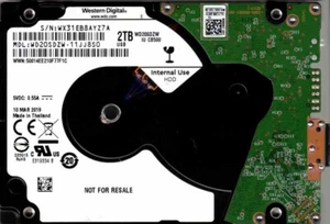 WD20SDZW-11JJ8S0, WESTERN DIGITAL USB3 2 TB WX31 MÄRZ 2019 - Bild 1 von 1