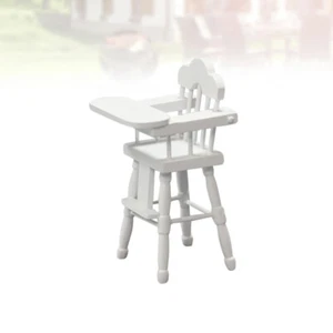 Mini Furniture Miniature Chair Toy High Shaped Toddler Child - Picture 1 of 12