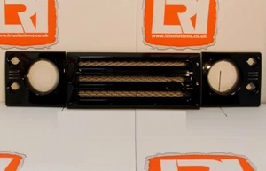 Gloss black Best of British Grille headlight surrounds Fits Land Rover Defender - Picture 1 of 7