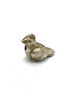 Cuentas antiguas de plata de ley 925 hechas a mano con forma de pájaro - Imagen 1 de 4