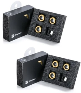 (8 piezas) Bitspower G1/4" True Brass Advanced Multi-Enlace Tubo Duro Montaje OD 12 MM - Imagen 1 de 4