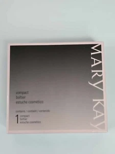 Mary Kay Refillable Mirrored Magnetic Compact New In Box - Picture 1 of 7