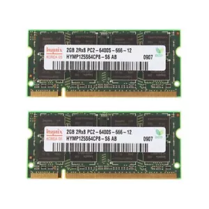 4Go 2x 2Go Toshiba Satellite L300 L300D L305 L305D L350 L355 L355D Mémoire FR - Photo 1/6