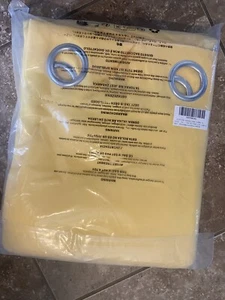 NICETOWN Blackout Curtains Yellow- Thermal Insulated Solid Grommet Room - Picture 1 of 6