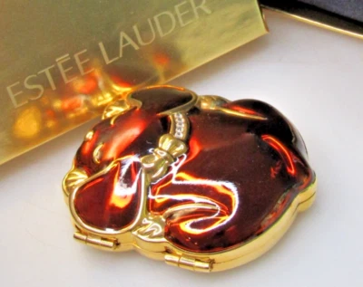 Estee Lauder Puppy Tales Compact Lucidity Translucent Pressed Powder NIB NEW - Image 1 of 4