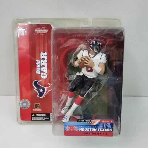 McFarlane NFL David Carr #8 Houston Texans QB Series 7 Action Figure Debut NIB Cover