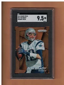 Tom Brady 2014 Panini Prizm Orange Prizm SP #36 SGC 9.5 NEW ENGLAND PATRIOT MINT - Bild 1 von 2