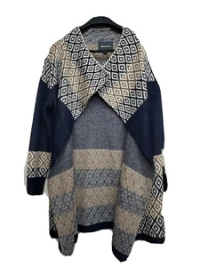 Lovemarks Open Front Duster Knit Cardigan Sweater size: M Medium - Picture 1 of 12