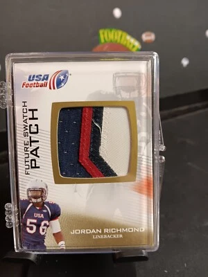 2012 Upper Deck USA Football Box Set Future Jersey Jordan Richmond #FS-33 - Image 1 of 2