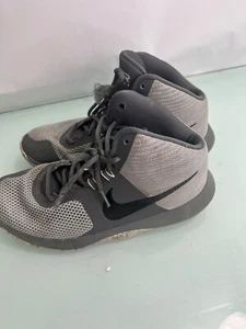 Nike Air Precision Men’s Gray Black Basketball Shoes Sneakers Size 8.5 - Picture 1 of 8