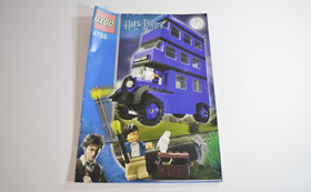 Lego Harry Potter 4755 Knight Bus Manual 2004 Booklet Instruction Plan