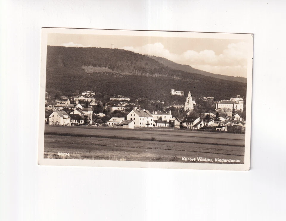 7909) VÖSLAU - Bajo Donau - Iglesia Casas Campo 1939 - Imagen 1 de 2