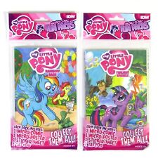My Little Pony Micro Comic Fun Packs x 2. Twilight Sparkle and Rainbow Dash