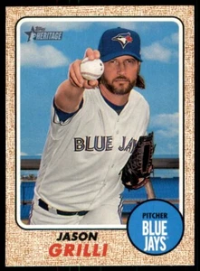 Jason Grilli 2017 Topps Heritage #638 - Imagen 1 de 2